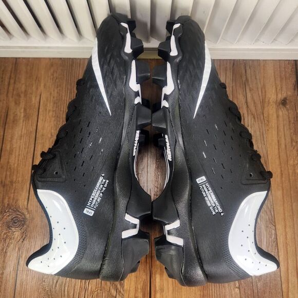 Nike Hyperdiamond 4 Keystone CZ5918-005 Women Sz 10 Black Molded Softball Cleats - Picture 6 of 11